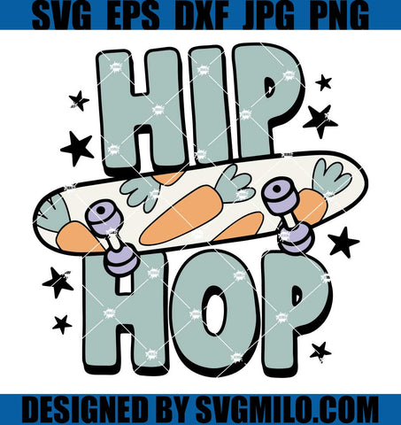 Hip-Hop-Skateboard-SVG_-Retro-Boys-Easter-SVG_-Easter-Carrot-SVG