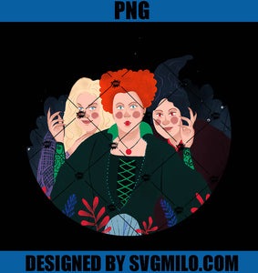 Hocus Pocus PNG, The Sanderson Sisters PNG
