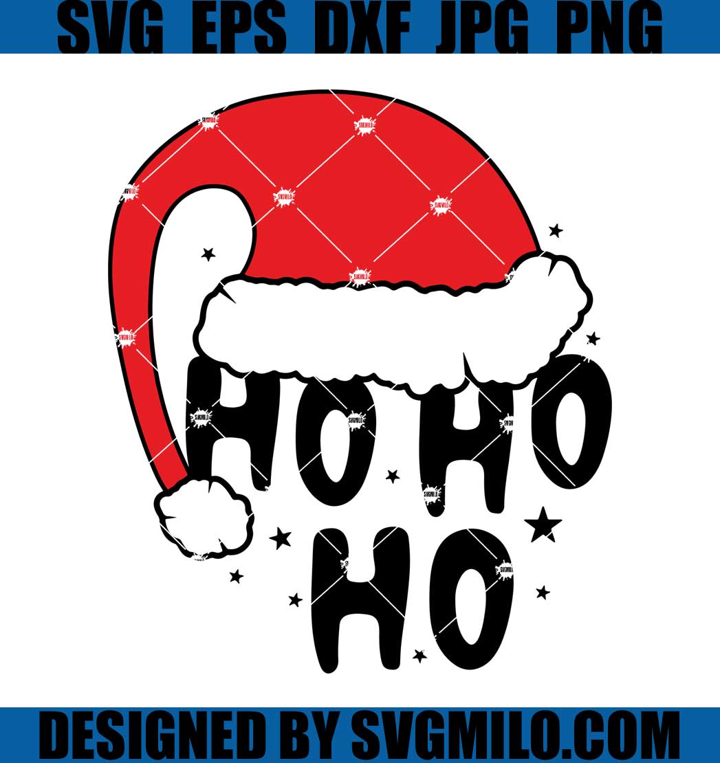 Hohoho-Christmas-Svg_-Christmas-Svg_-Xmas-Hat-Svg