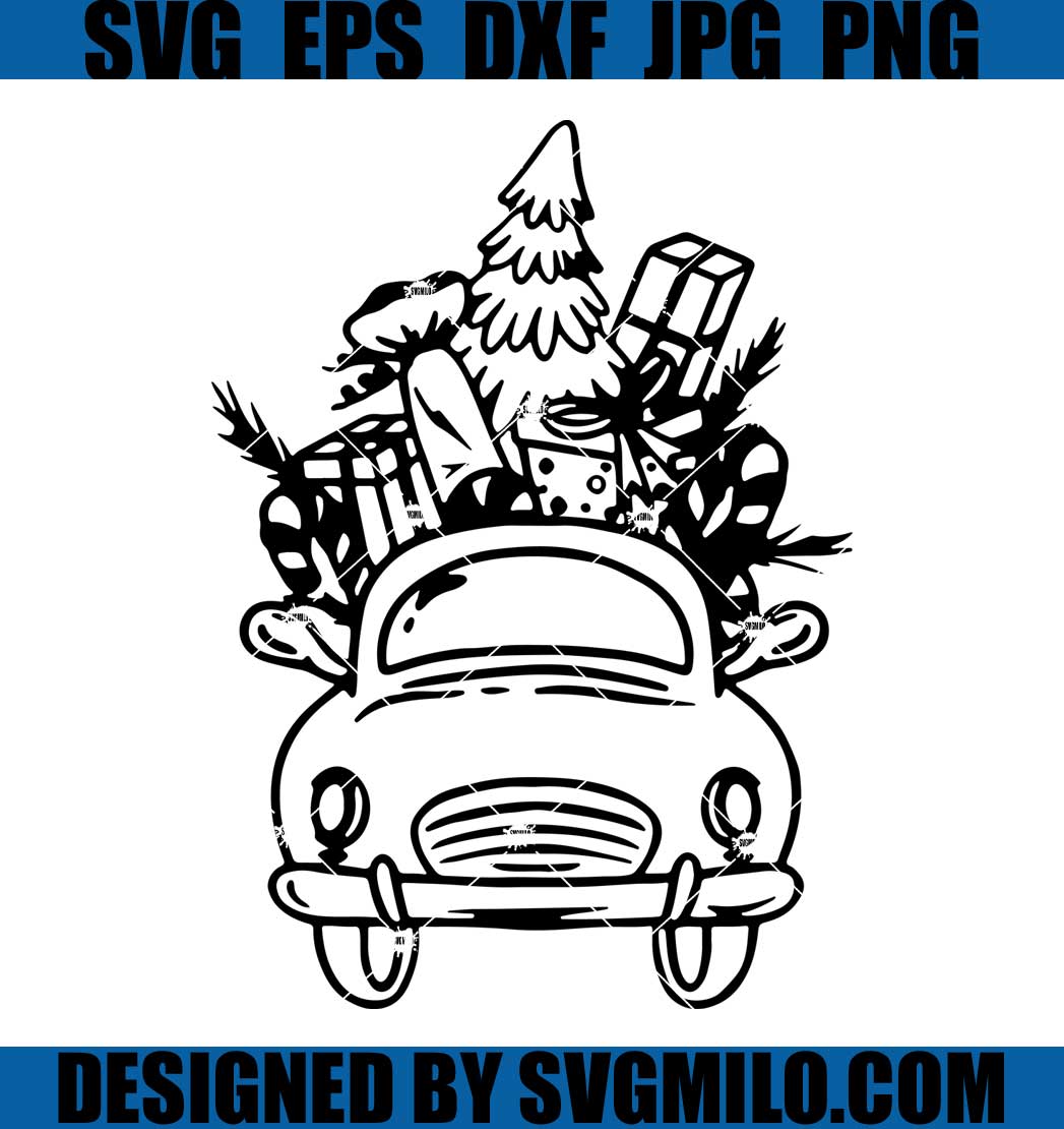 Holiday-Car-Svg_-Christmas-Gift-Car-Svg_-Xmas-Tree-Truck-Svg