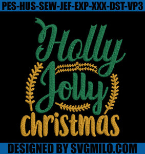Holly-Jolly-Christmas-Embroidery-Machine