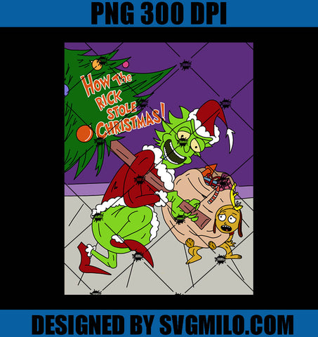 How The Rick Stole Christmas PNG, Mr Sanchez Steals Christmas PNG