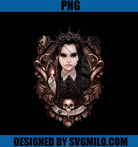 I Hate Everything PNG- Wednesday Addams PNG