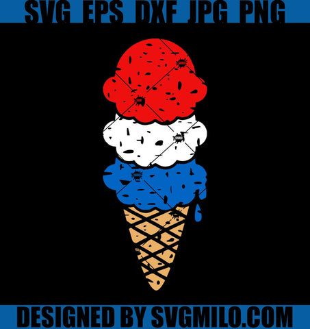 Ice-Cream-Cone-Svg_-4th-of-July-Svg_-Grunge-Ice-Cream-Svg