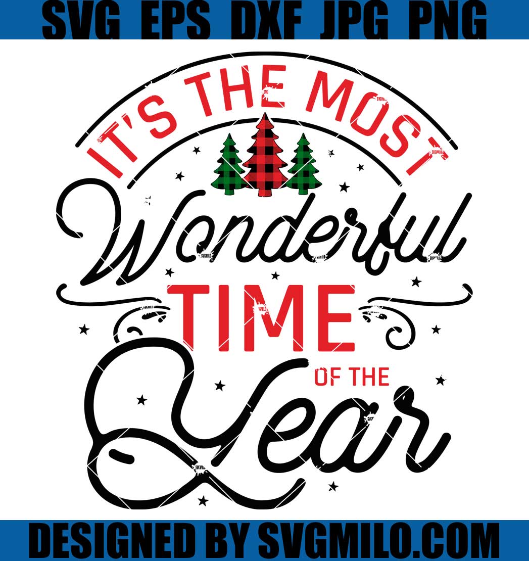 It-The-Most-WWaderful-Time-Svg_-Merry-Christmas-Svg