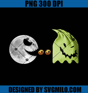 Jack and Oogie PacMan PNG, Jack Skellington Pumpkin PNG