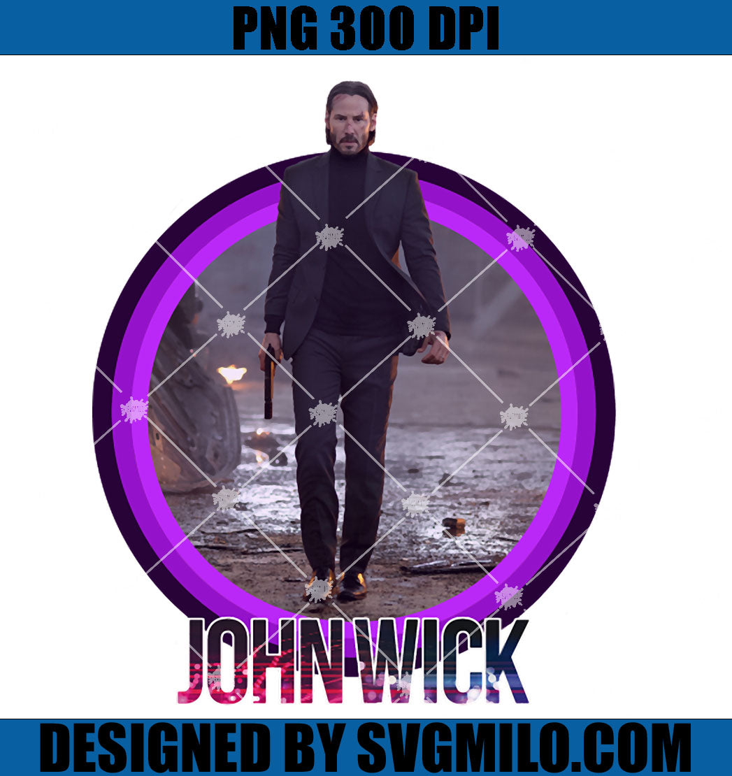 John Wick PNG, Keanu Reeves Action Star PNG