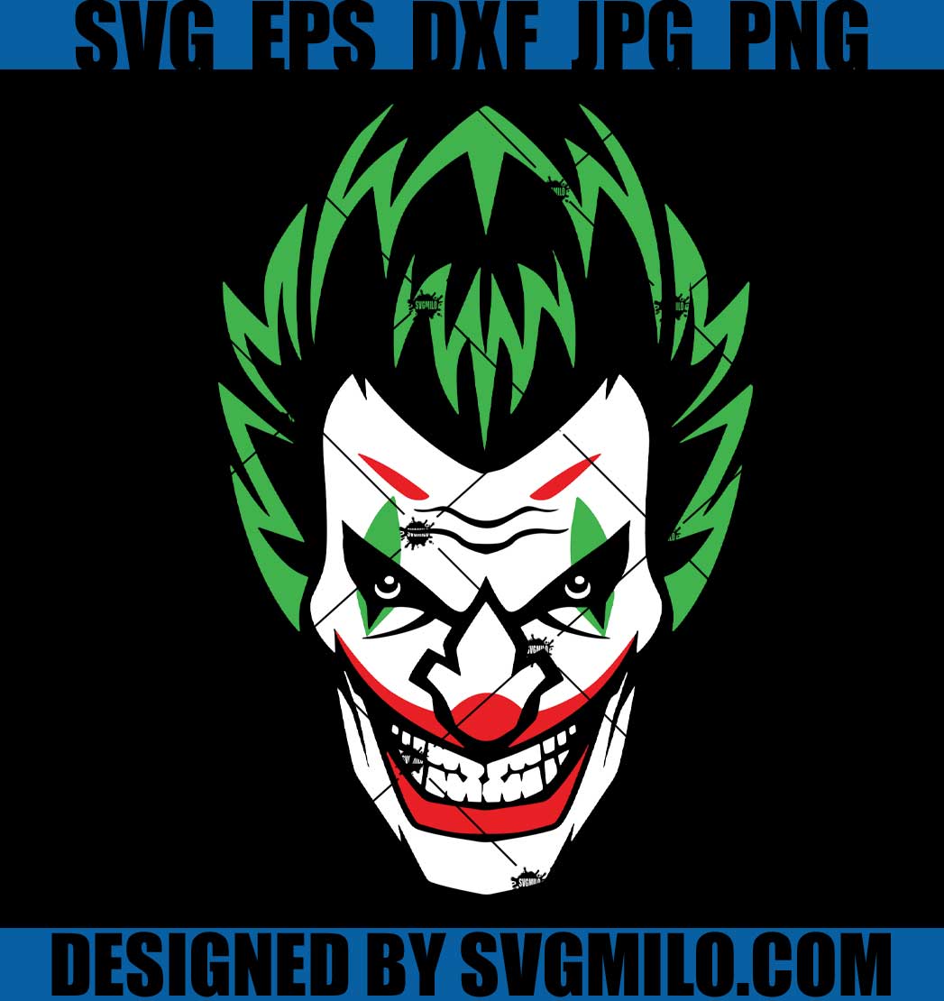 Joker-mask-SVG_-Joker-Face-Mask-SVG_-Bad-Clown-SVG