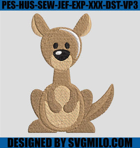 Kangaroo-Embroidery-Designs