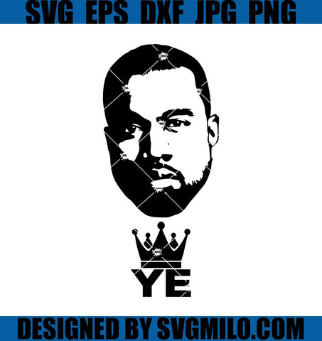 Kanye-West-SVG_-Rapper-SVG