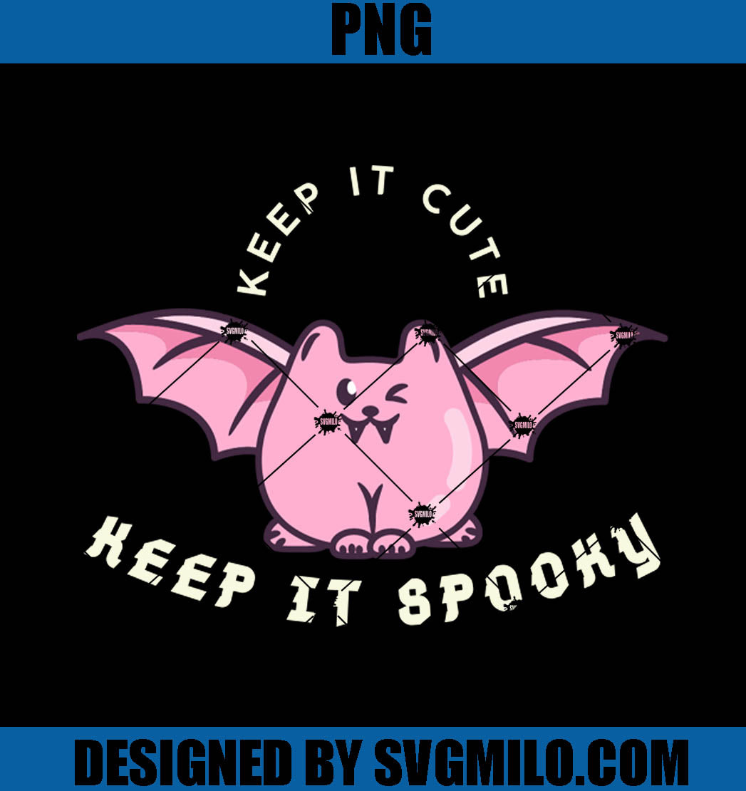 Keep It Spooky Cat PNG- Cat Halloween PNG