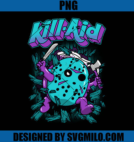 Kill-Aid Rotten Grape Flavor PNG, Jason Halloween PNG