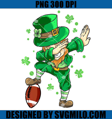 Leprechaun Football Dabbing PNG, St Patrick's Day Dabbing PNG