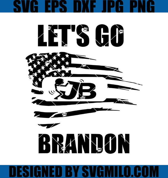 Let's Go Brandon, SVG Cut File, Instant Download -  Canada