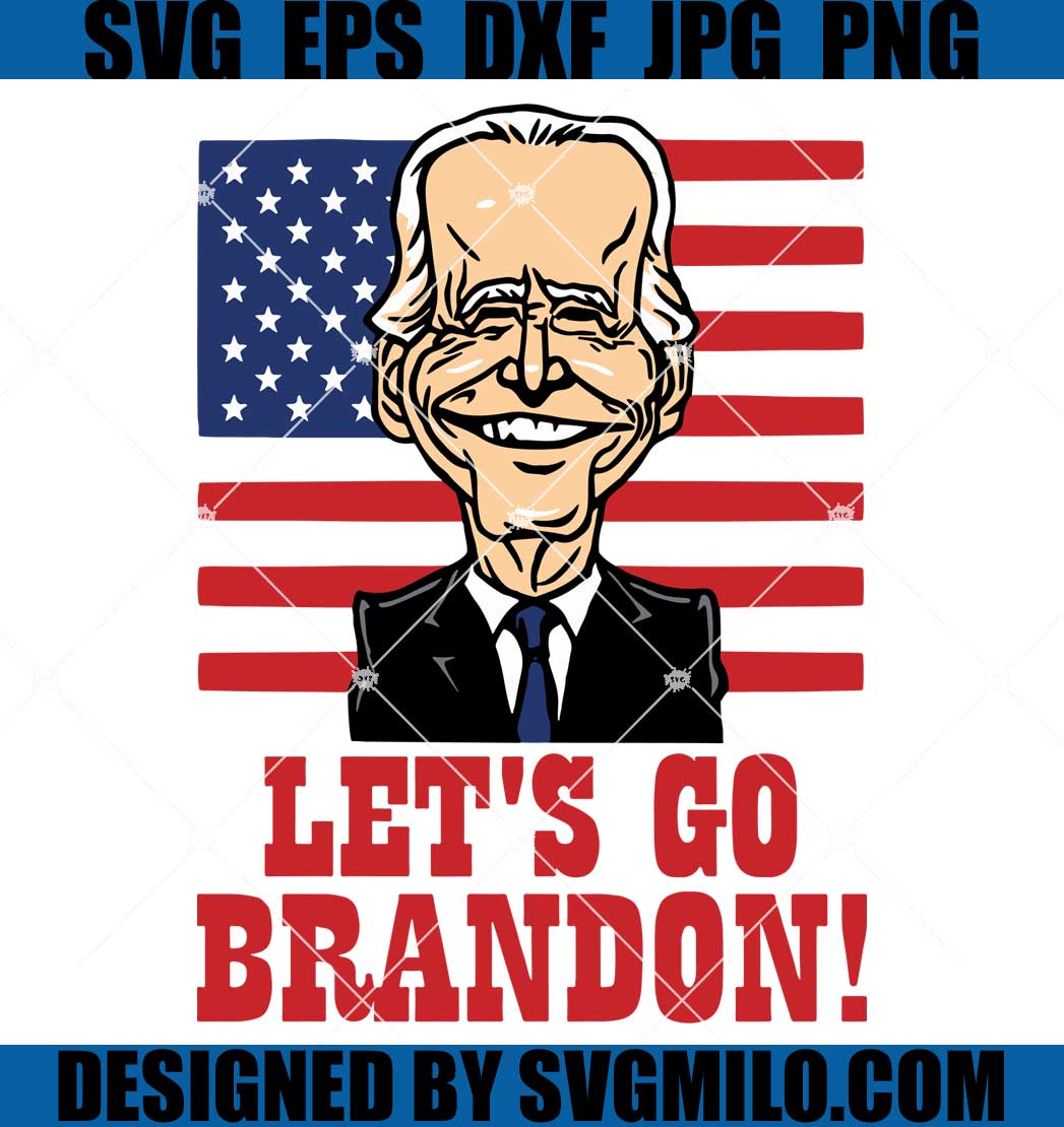 Let's-Go-Brandon-Svg-Joe-Biden-Caricature-Svg-Joe-Biden-Svg