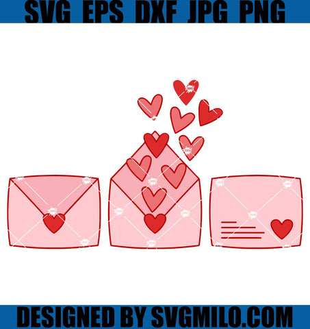 Letters Valentine SVG, Valentine SVG, Letters Heart SVG