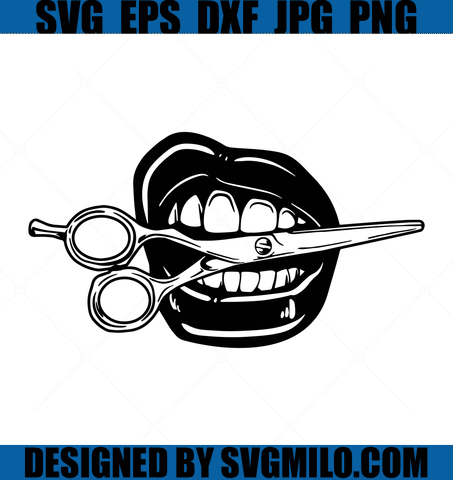 Lips-Bite-Scissors-SVG-Hair-Stylist-Svg-Barber-Svg