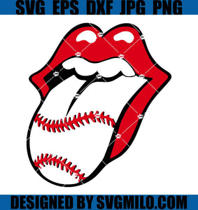 Lips-With-Tongue-And-Baseball-Svg_-Baseball-Svg