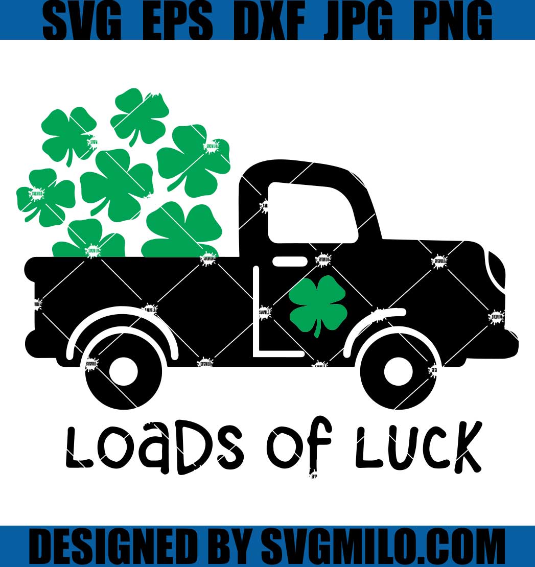 Loads-of-Luck-SVG_-St-Patricks-Truck-SVG_-Kids-St-Patricks-Day-SVG