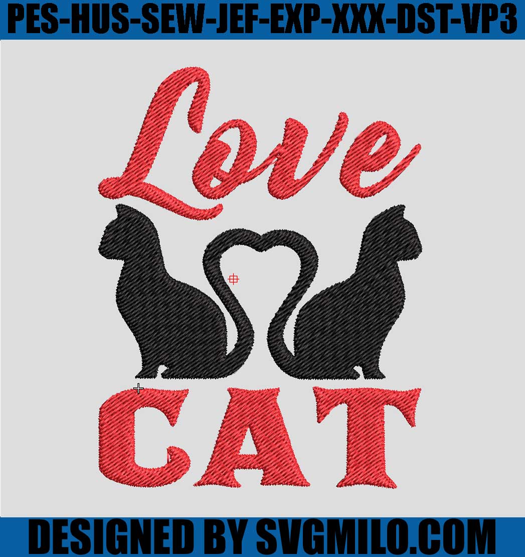 Love-Cat-Embroidery-Design