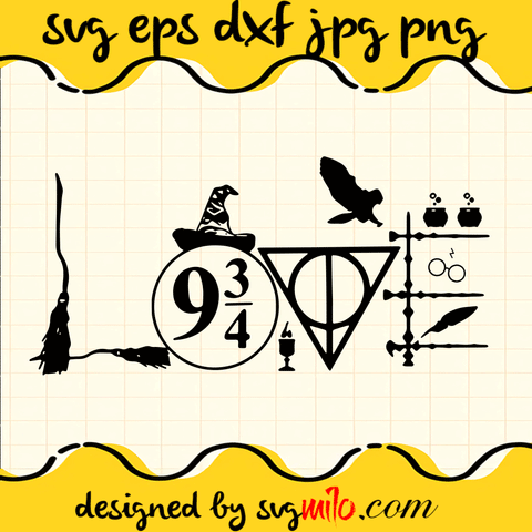 Love Harry Potter SVG