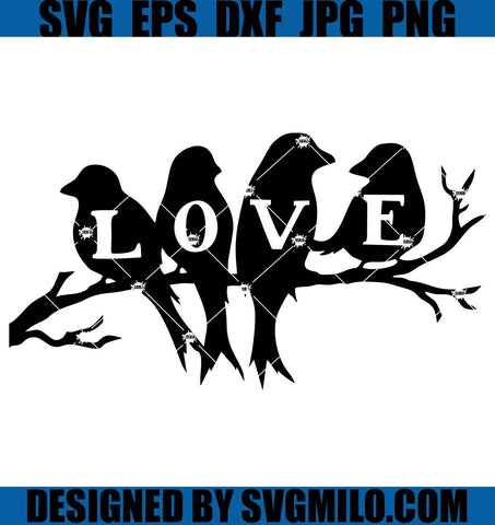 Love SVG, Birds SVG, Valentine's Day SVG, Animals SVG