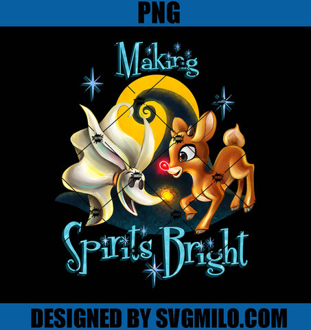 Making Spirits Bright PNG, Halloween PNG
