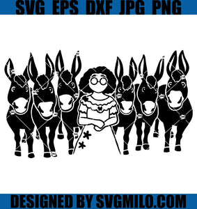 Maribel-_-Donkey-SVG_-Ecanto-Svg