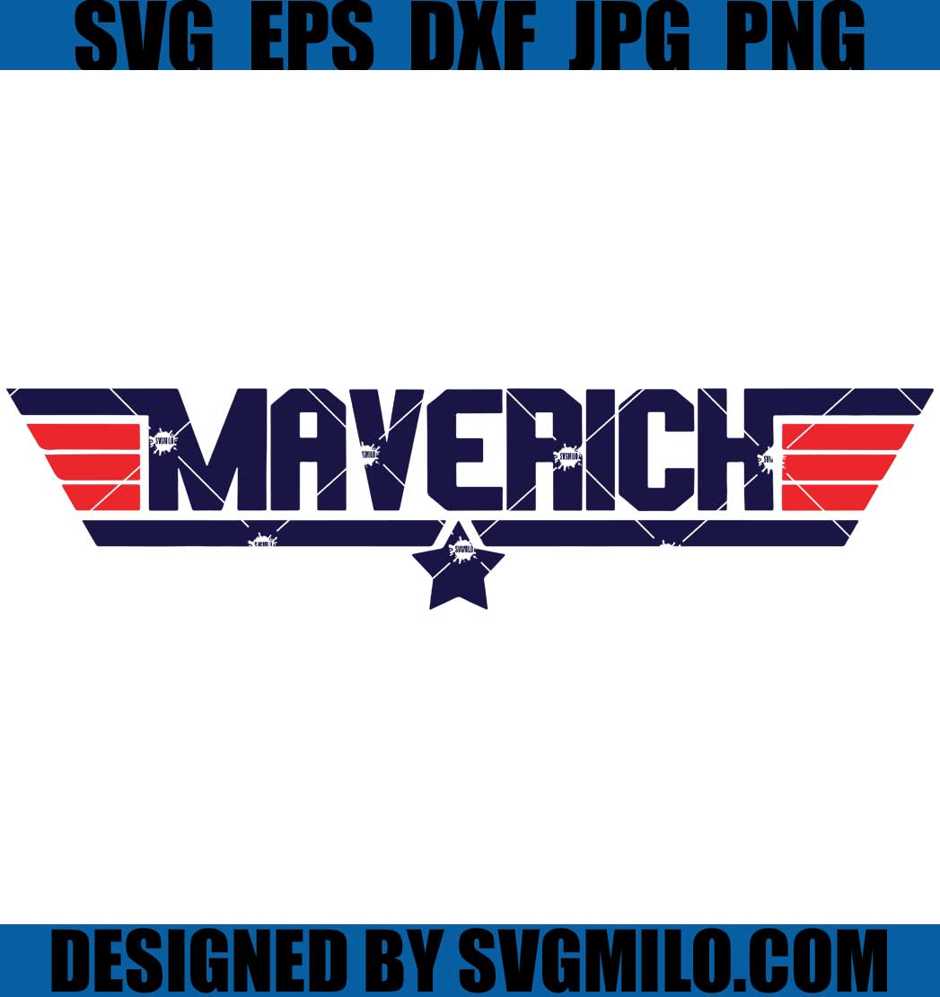 Maverick Logo Top Gun