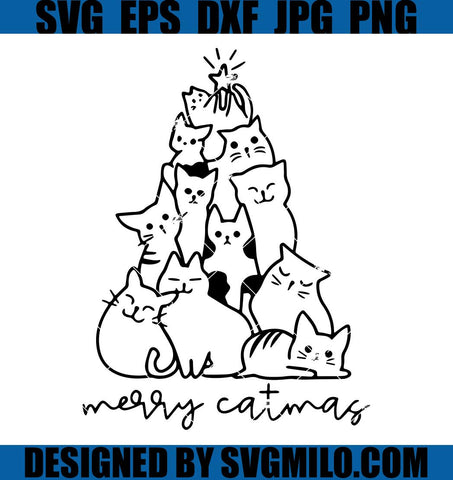 Merry-Catmas-SVG_-Catmas-Tree-SVG_-Cat-Xmas-SVG