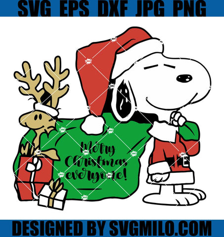 Merry-Christmas-Everyone-Svg_-Xmas-Svg_-Snoopy-Svg