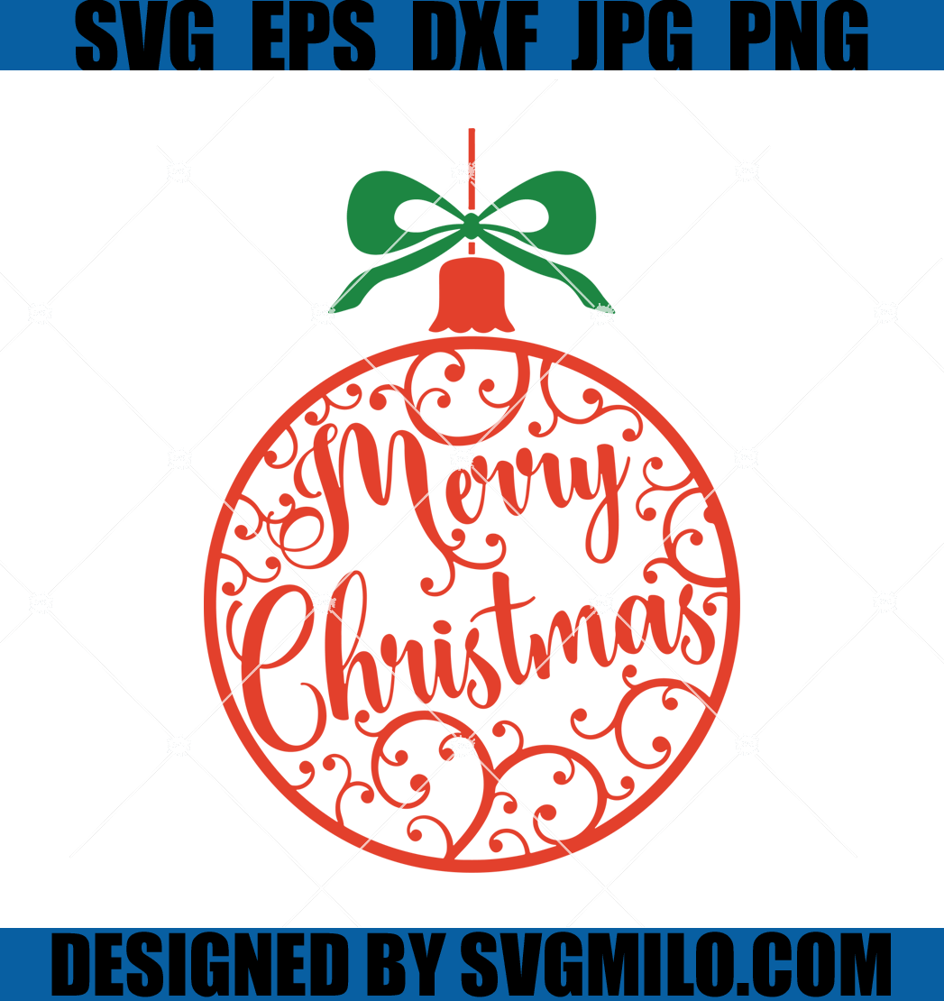 Christmas-Ornament-Svg-Merry-Christmas-Svg