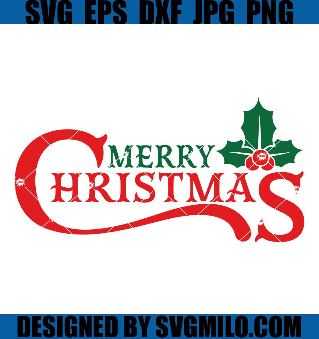 Merry-Christmas-Svg_-Holly-Svg_-Xmas-Svg