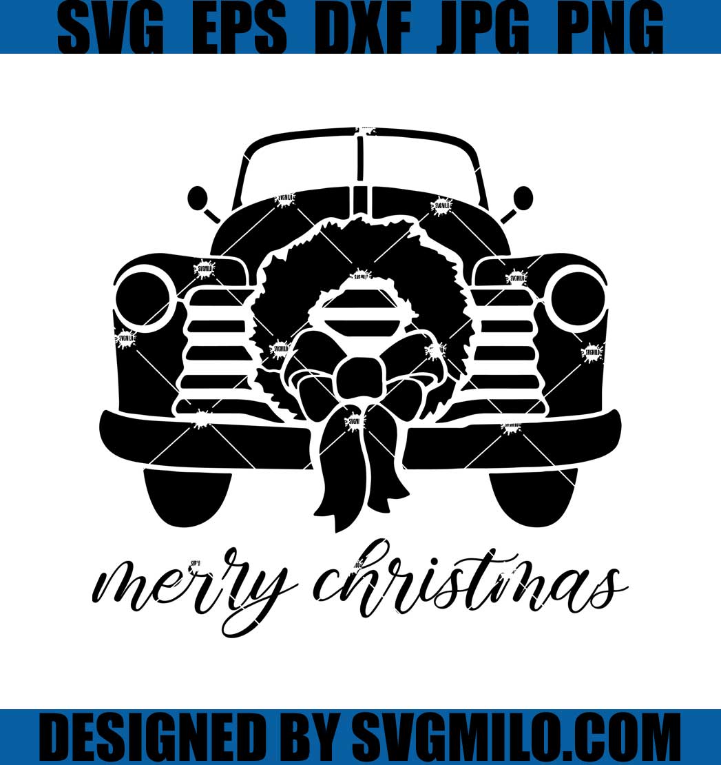 Merry-Christmas-Truck-With-Wreath-Svg_-Xmas-Svg