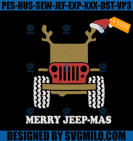 Merry-Jeep-Mas-Embroidery-Design_--Merry-Christmas-Embroidery-Design