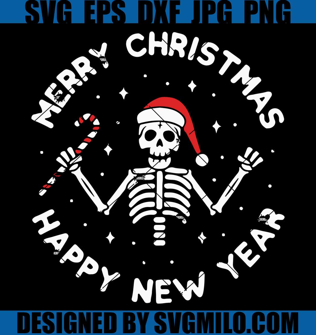 Merry-Xmas-Happy-New-Year-Svg_-SAnta-Skeleton-Svg