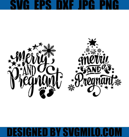 Merry-and-Pregnant-Svg_-Christmas-Tree-Svg_-Xmas-Svg