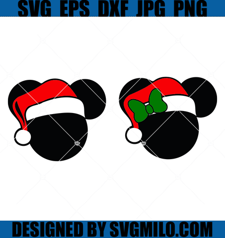 Mickey-And-Minnie-Christmas-SVG