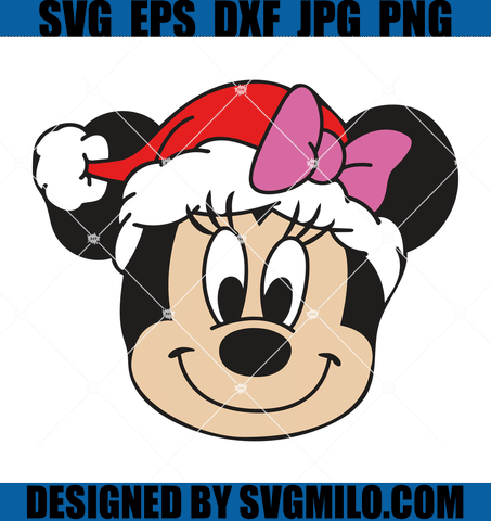 Minnie-Santa-Hat-SVG