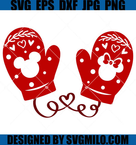 Christmas-Svg_-Mittens-Svg_-Mittens-With-Mouse-Heads-Svg