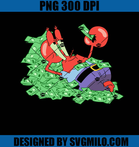 Money Is Honey PNG, Mr krab SpongeBob PNG