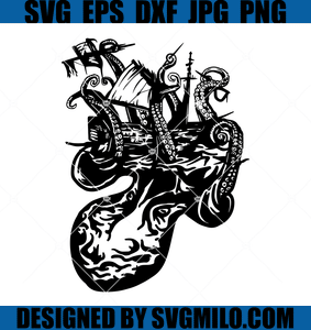 Monster-Octopus-Svg-Ship-Attack-Svg-Octopus-Svg