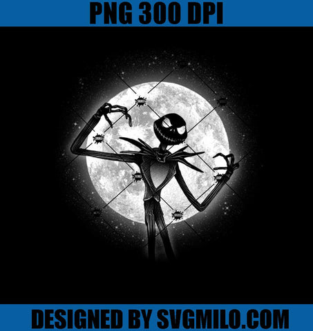 Moonlight Jack Skellington PNG, Jack Moon Nightmare PNG