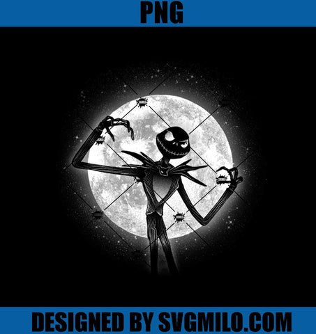 Moonlight Skeleton PNG, Jack Skellington PNG
