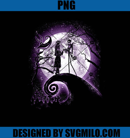 Moonlight Nightmare PNG- Jack Skellington PNG