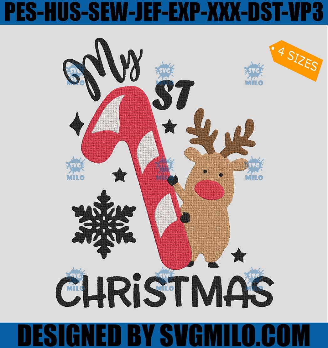 My-1st-Christmas-Embroidery-Design_-First-Christmas-Embroidery-Design