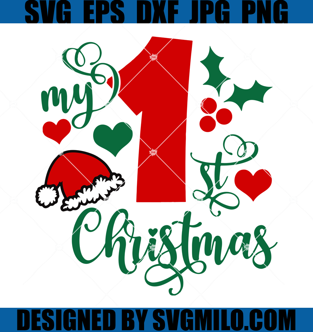 My-1st-Christmas-Svg-Merry-Christmas-SVG