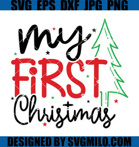 My-First-Christmas-Svg_-Xmas-Tree-Svg