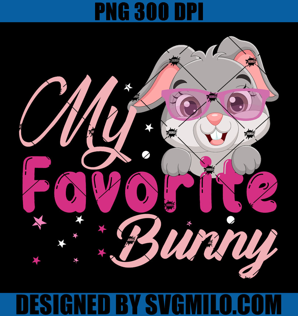My Favorite Bunny PNG, Bunny Easter Day PNG