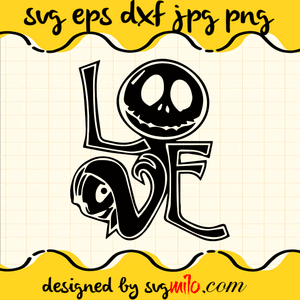 Nightmare Before Christmas SVG, Printing Female Jack Skellington SVG,  Halloween SVG, EPS, PNG, DXF, Premium Quality